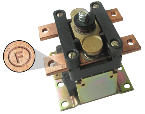 Contactor, GE, tips, copper, welded, FSIP, Flight Systems Industrial Products, original, forklift, part, replace, repair, refurbish, rebuild