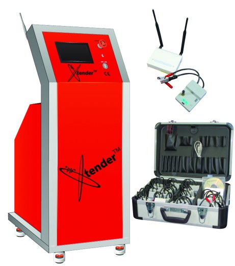 Xtender, Xcell, FSIP, Battery, regeneration, prolong,, battery life, Battery monitor, monitoring, desulfate, desulfation, desulphation, sufation, recharge