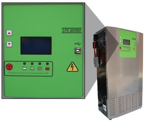 GREEN6, Forklift Charger, Pallet Jack Charger, Industrial battery charger, 480vac charger, 3 phase charger, SPE, 48v charger, 36v charger, 24v charger, 150a charger, High-frequency charger, Power module