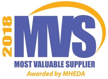 2018 MVS Most Valuable Supplier, Awarded by MHEDA